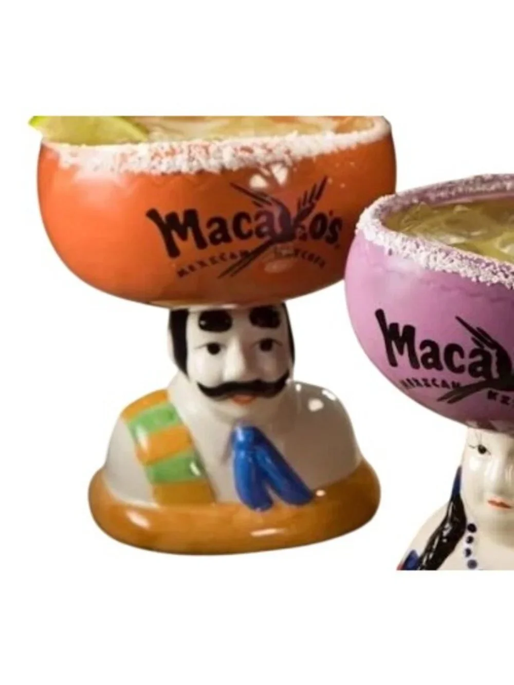 Macayos Mexican Kitchen margarita bowl, salsa bowl, souvenir